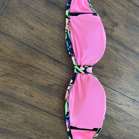 PINK by Victoria Secret bandeau strapless bikini top - Picture 4 of 5